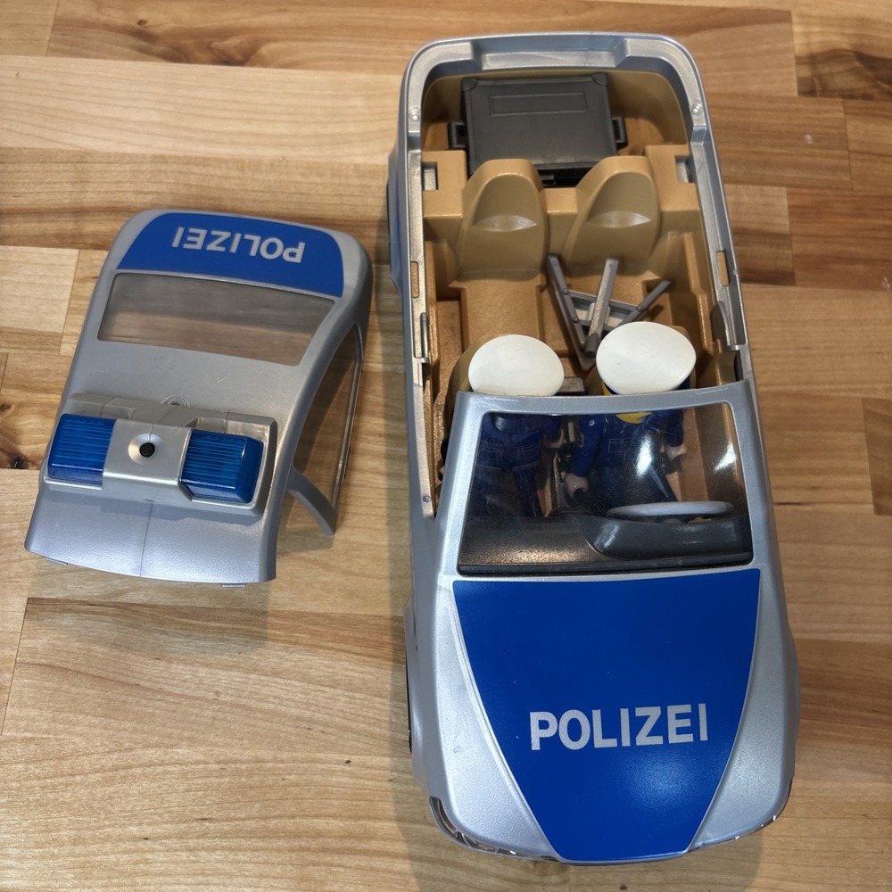 Playmobil 5179 City Action Polizei Auto Police Car Flashing Light Complete Works - Picture 7 of 10